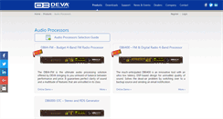 Desktop Screenshot of deva-audio-processor.com